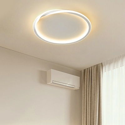 Contemporary Flush Mount Ceiling Light LED Ceiling Mount Lighting for Living Room