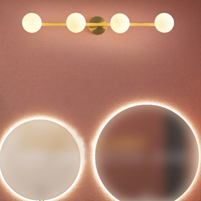 Designer Bubble Vanity Wall Light Fixtures Glass Wall Mounted Vanity Lights