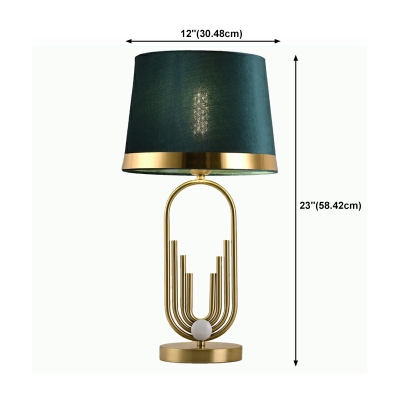 Modern Bedside Lamps Fabric Bedroom Table Lamps