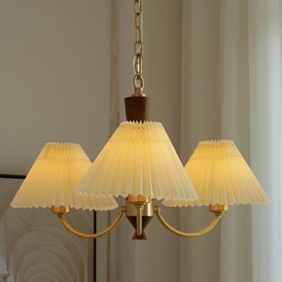 Modern Chandelier Pendant Light Wood Simplicity Hanging Light Fixtures for Bedroom