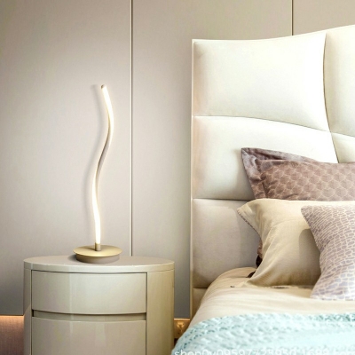 Modern Nightstand Lamps Acrylic Bedside Reading Lamps for Bedroom
