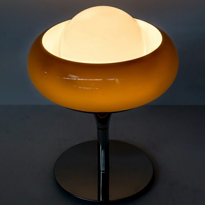 Contemporary Egg Tart Night Table Lamps Glass Table Lamps For Living Room