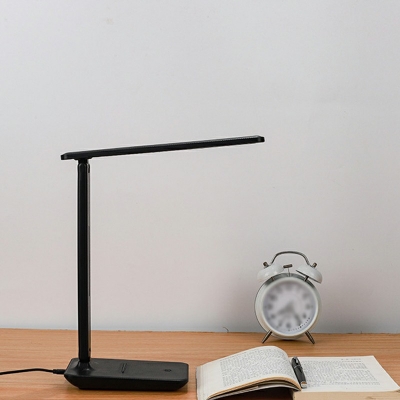 Minimalism Third Gear Acrylic and Metal Night Table Lamps Slim Line Reading Book Light