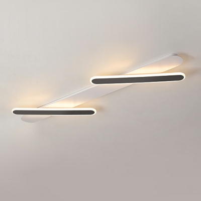 Modern Simple LED Ceiling Light with Acrylic Shade LED Lighting