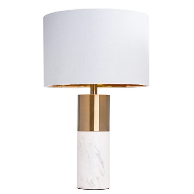 Modernism 1 Head Marble Table Lamp Metal Desk Lamp for Bedside Bedroom