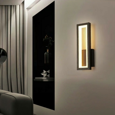 1 Light Sconce Light Contemporary Style Acrylic Wall Sconce Lighting For Living Room