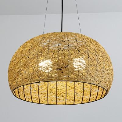 Dome Pendant Light Asia Style for Living Room Pendant Light Fixtures