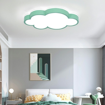 Ceiling Mount Light Children's Room Style Acrylic Flush Mount Lighting for Living Room