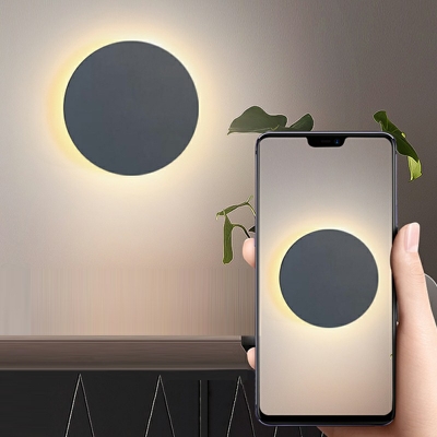 Modern Sconce Wall Lighting Ring Minimalist Wall Mounted Lamps for Bedroom