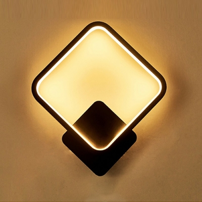 1 Light Wall Sconce Lighting Modern Style Metal Wall Lighting Fixtures For Bedroom