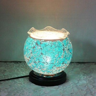 Asian Single Light  Table Lamps Globe Bedside Reading and Bedroom Lamps