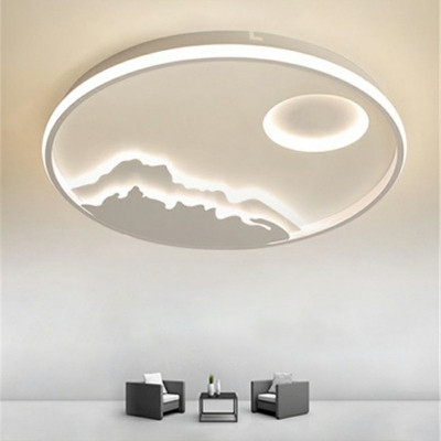 Ceiling Light Children's Room Style Acrylic Flush Mount Light for Living Room