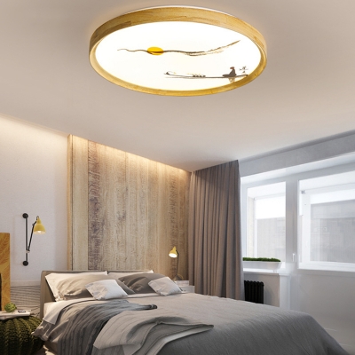 Flush Mount Modern Style Acrylic Flush Light Fixtures for Living Room