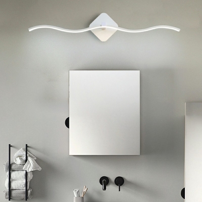 Modern Style Metal Led Wall Sconce Lights Acrylic Vanity Sconce for Bathroom