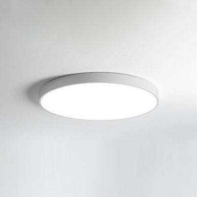 Contemporary Flush Mount Ceiling Light Acrylic Round LED Ceiling Lamp for Balcony