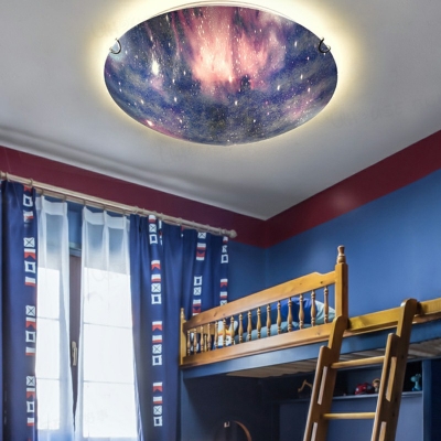 Creative Flush Mount Ceiling Light Fixtures Modern Kid's Room Close to Ceiling Lighting