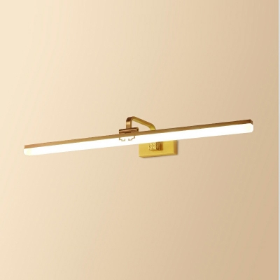 Led Bathroom Lighting in Brass Metal Vanity Light Vanity Sconce