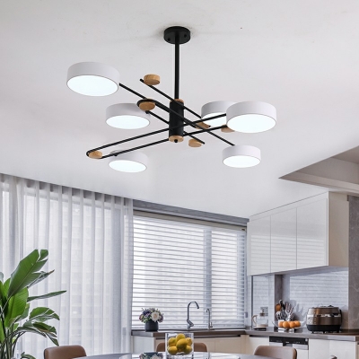 LED Chandelier Lighting Fixtures Modern Warm Light Hanging Ceiling Lights for Living Room