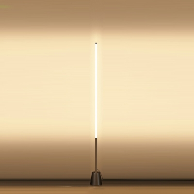 Standard Lamp Linear Shade Acrylic Standard Lamp for Living Room