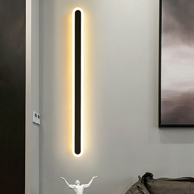 Sconce Light Contemporary Style Acrylic Wall Sconce Lighting For Living Room