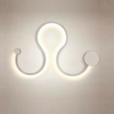 Wall Lighting Fixtures Contemporary Style Silica Gel Sconce Light Fixture For Bedroom