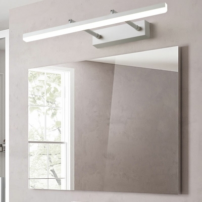 1 Light Vanity Wall Sconce Modern Style Acrylic Vanity Lamp for Bathroom