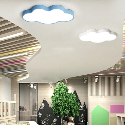 Flush Mount Light Children Style Acrylic Ceiling Light Fixtures for Living Room