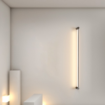 Modern Linear Vanity Light Fixtures Metal and Aluminum Led Vanity Light Strip