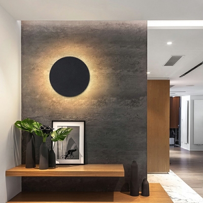 Modern Sconce Wall Lighting Ring Minimalist Wall Mounted Lamps for Bedroom
