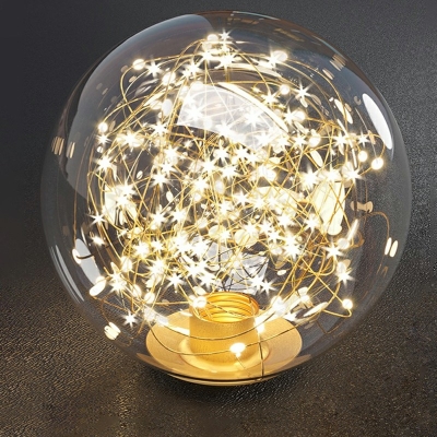 Modern Style Sphere Island Lights Metal 7-Lights Island Light Fixture in Gold