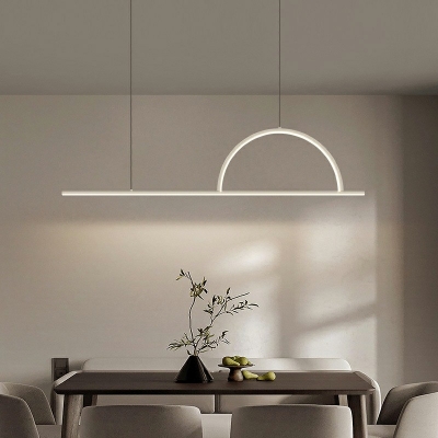 Hanging Light Modern Style Acrylic Pendant Lighting for Living Room