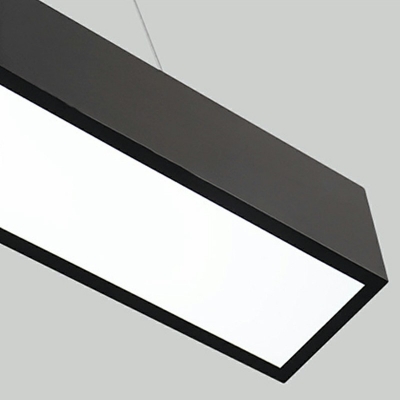 1-Light Pendant Lights Modernism Style Geometric Shape Metal Hanging Light Fixtures