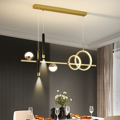 Contemporary Minimalism Island Ceiling Light Modern Chandelier Lighting Fixtures for Dinning Room