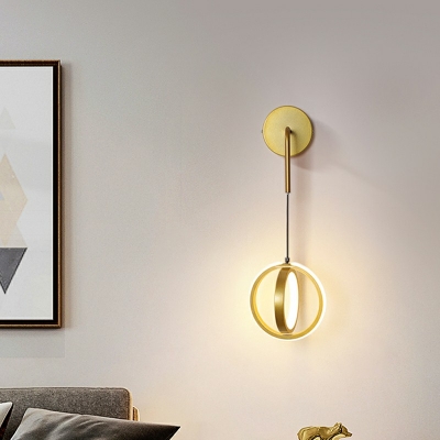 Designer Geometric Post-modern Wall Lighting Fixtures Creative Metal Wall Sconce Lights