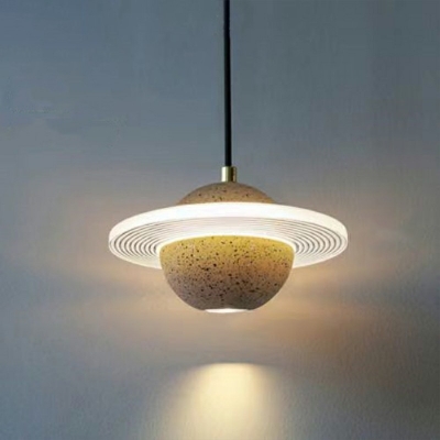 Designer Natural Light Satellite Hanging Pendant Lights Acrylic Ceiling Suspension Lamp
