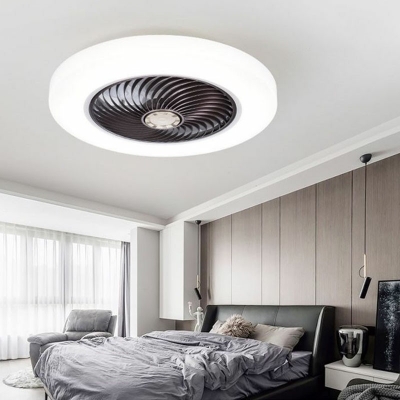 Modern Fan Flush Ceiling Light Fixtures Minimalism Ceiling Light Fixtures for Living Room