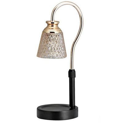 1-Light Table Lamp Mid-Century Modern Style Bell Shape Metal Dining Table Light(without Aromatherapy Candles)