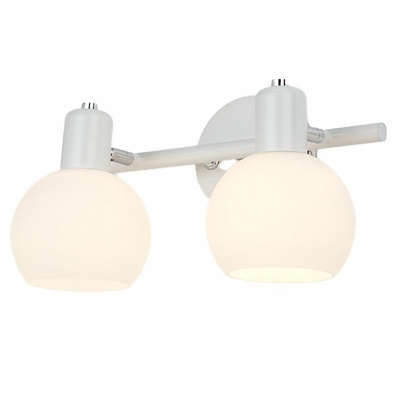 Contemporary Globe Wall Sconce Lights Glass Sconce Lights for Bathroom