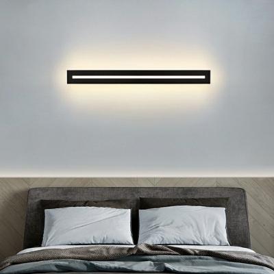 Linear LED Wall Mounted Reading Lights Modern Minimalism Wall Light Fixture for Bedroom