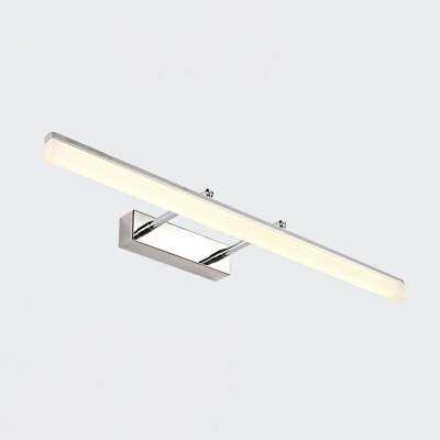 Linear Shape Vanity Light Adjustable Wall Mounted Light Modern for Bathroom