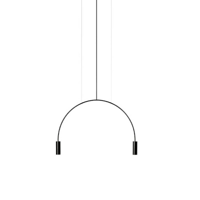 Metal Modern Hanging Pendant Lights Minimalist Chandelier Lighting Fixtures for Dinning Room