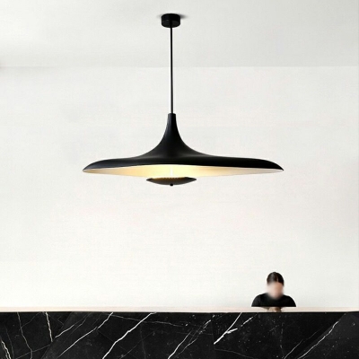 Modern Style Resin  Pendant Light 1 Light Irregular Hanging Lamp for Bedroom and Hallway