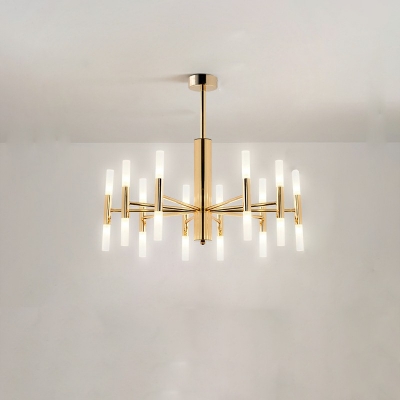 Postmodern Style Ceiling Chandelier Multi-Light Metal Hanging Lamp Kit