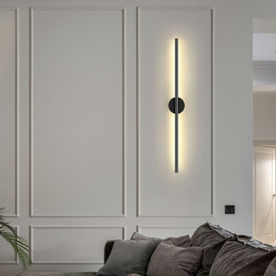 1 Light Sconce Light Fixture Contemporary Style Acrylic Sconce Light Fixture For Bedroom Warm Light