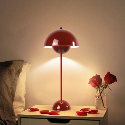 Minimalism Style Dome Shape Table Lamps 1 Light Bedside Table Lamps For Living Room