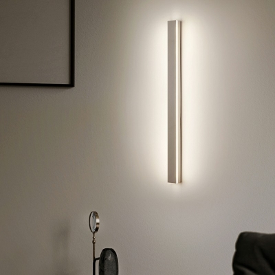Modern Linear Wall Lighting Fixtures Stainless Steel Wall Mount Light Fixture
