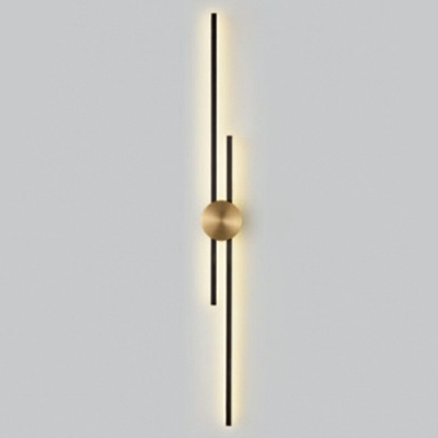 Modern Linear Wall Sconces Metal Wall Sconce Lighting for Bedroom