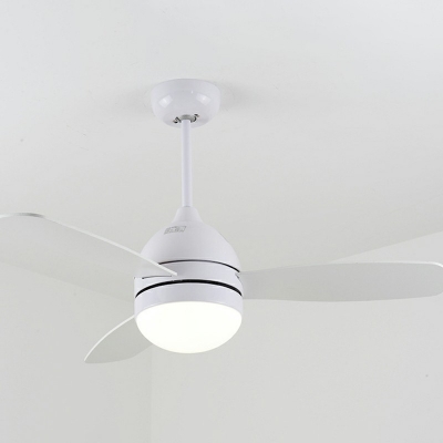 1-Light Ceiling Fan Lighting Modernism Style Metal Third Gear Suspension Light
