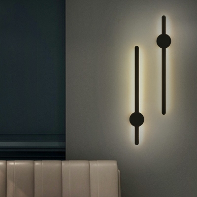 Modern Simplicity Led Wall Sconce Linear Nordic Style Sconce Light Fixtures for Bedroom