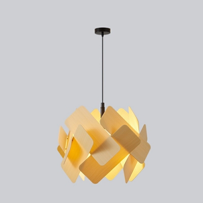 Abstract Pendant Ceiling Lights Modern Style Acrylic 3-Lights Ceiling Pendant Light in White